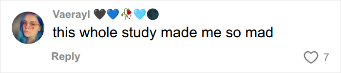 A social media comment from Vaerayl expressing anger about endometriosis studies.