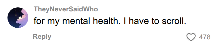 A user comments on infuriating endometriosis studies, mentioning the impact on mental health and needing to scroll.