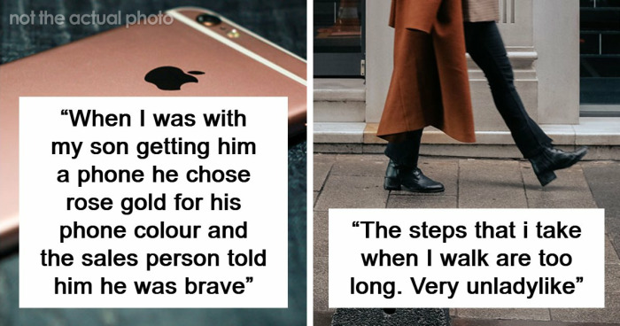 62 Things That Are Considered Not Manly Or Not Feminine And People Don’t Get It