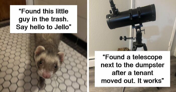 105 Times People Couldn’t Believe Their Luck While Dumpster Diving (New Pics)