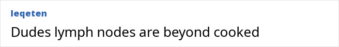 A comment from a user concerned about the health effects of blackout tattoos on lymph nodes.
