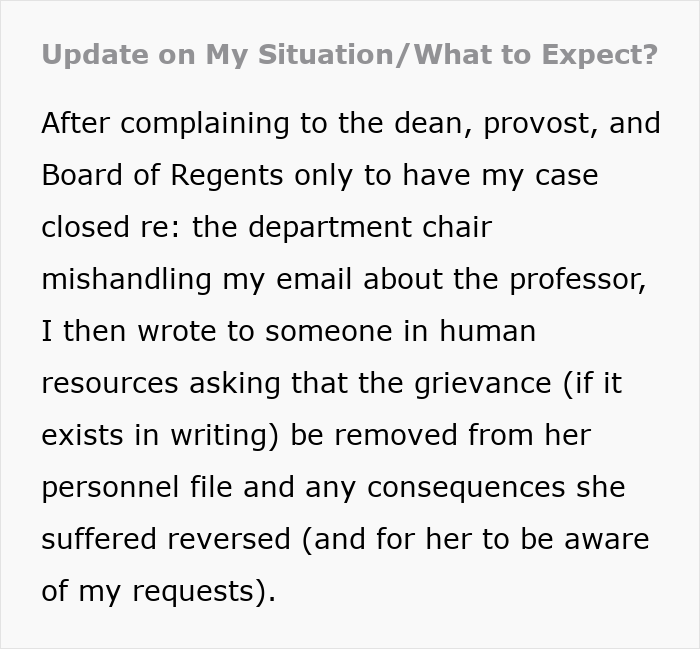 37YO's Obsession With Professor Takes A Creepy Turn As She Reports Her For Her "Curt" Email