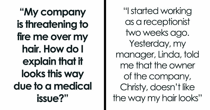 Woman Is Told Her Hair Looks “Messy,” Learns Her Job Might Be On The Line