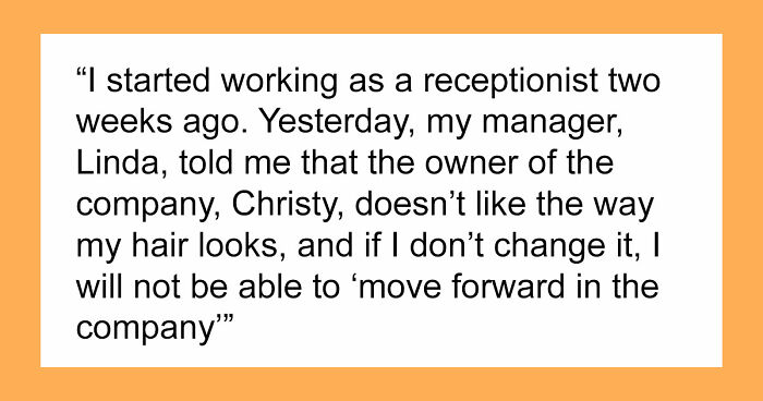 Woman Is Told Her Hair Looks “Messy,” Learns Her Job Might Be On The Line