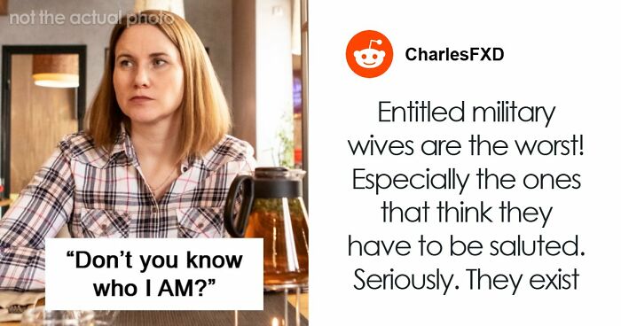 Entitled Army Wife Pulls The “Don’t You Know Who I AM?” Card On A Waitress, Gets A Humbling Reality Check
