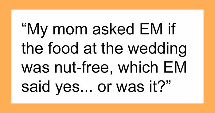 Bride Lies About Food At Her Wedding To Prove A Point But Only Gets Coworker’s Child Hospitalized
