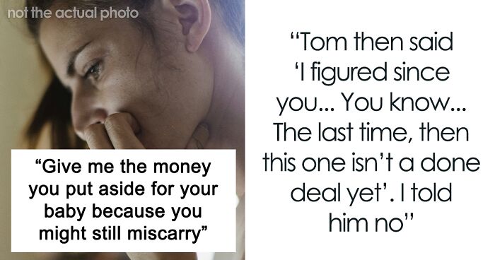 Woman Saves For Her Future Child For Years, Brother Thinks One Cruel Comment Will Get Him The Money