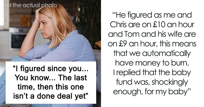 Woman Saves For Her Future Child For Years, Brother Thinks One Cruel Comment Will Get Him The Money