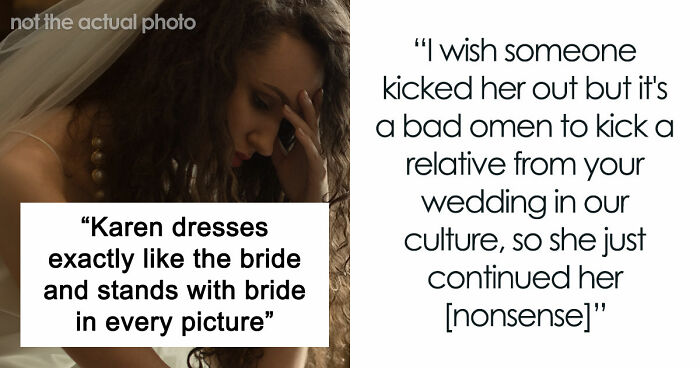 Bride’s Cousin Acted Like She’s The One Getting Married, Her Excuse Made Everyone Roll Their Eyes