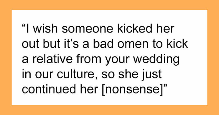 Bride’s Cousin Acted Like She’s The One Getting Married, Her Excuse Made Everyone Roll Their Eyes