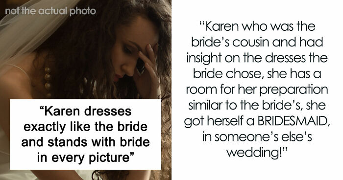 Bride’s Cousin Acted Like She’s The One Getting Married, Her Excuse Made Everyone Roll Their Eyes