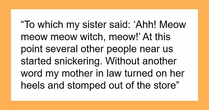 MIL Tries To Humiliate DIL In Public, Sister’s Absurd “Meow” Comeback Ends The Confrontation
