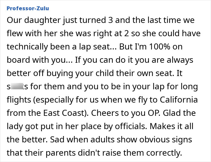 Entitled Mother Tries To Force Toddler Out Of Paid Seat, And The Flight Attendant's Move Is Pure Satisfaction
