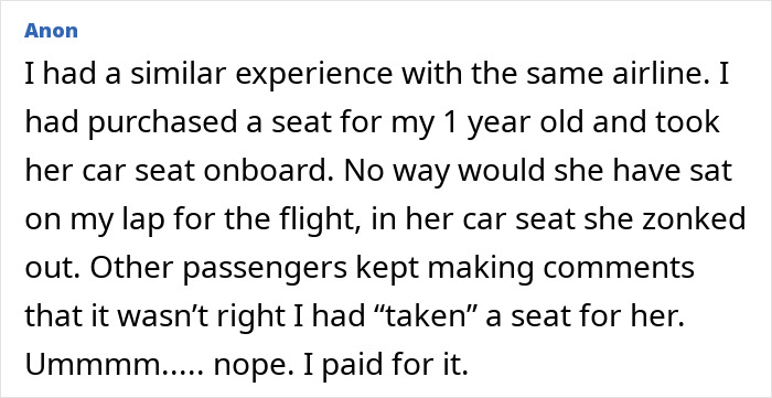 Entitled Mother Tries To Force Toddler Out Of Paid Seat, And The Flight Attendant's Move Is Pure Satisfaction