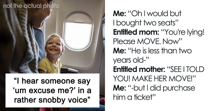 Entitled Mother Tries To Force Toddler Out Of Paid Seat, And The Flight Attendant’s Move Is Pure Satisfaction