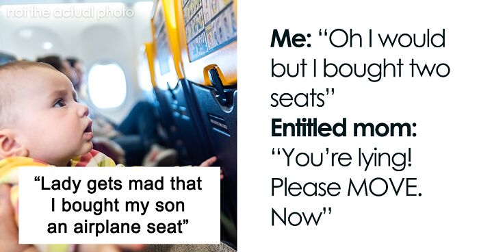 Entitled Mother Tries To Force Toddler Out Of Paid Seat, And The Flight Attendant’s Move Is Pure Satisfaction