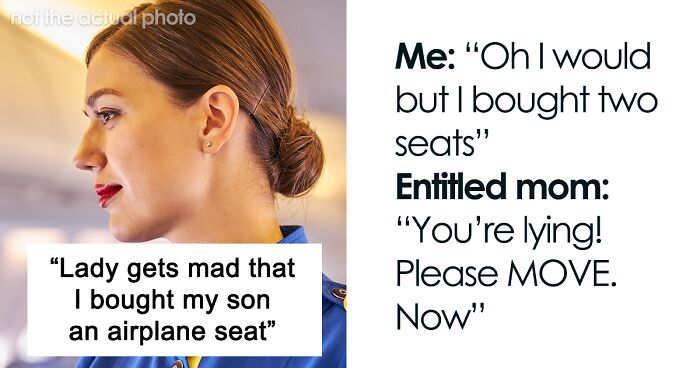 Entitled Mother Tries To Force Toddler Out Of Paid Seat, And The Flight Attendant’s Move Is Pure Satisfaction
