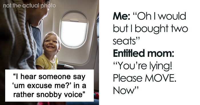 Entitled Mother Tries To Force Toddler Out Of Paid Seat, And The Flight Attendant’s Move Is Pure Satisfaction