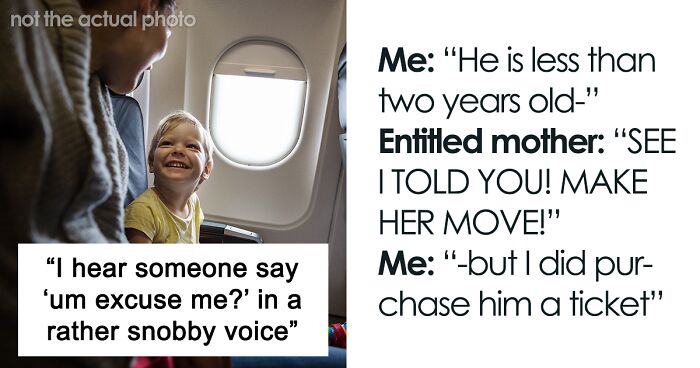 Entitled Mother Tries To Force Toddler Out Of Paid Seat, And The Flight Attendant’s Move Is Pure Satisfaction