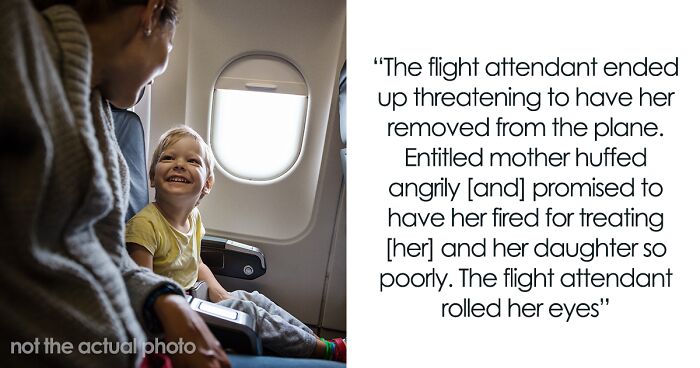 Entitled Mother Tries To Force Toddler Out Of Paid Seat, And The Flight Attendant’s Move Is Pure Satisfaction
