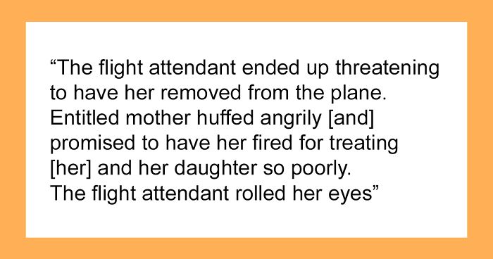 Entitled Mother Tries To Force Toddler Out Of Paid Seat, And The Flight Attendant’s Move Is Pure Satisfaction