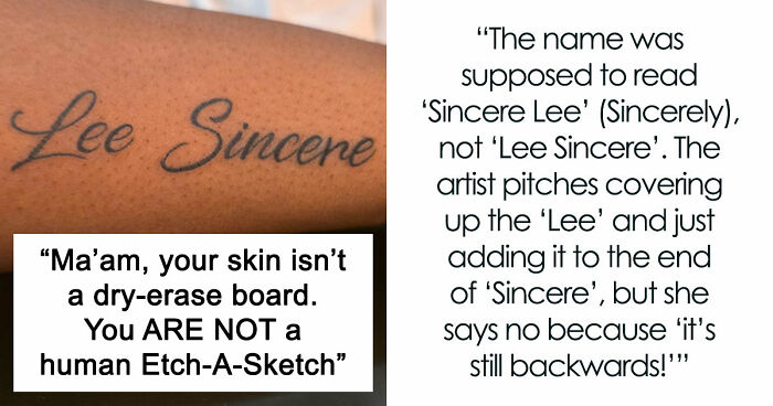 Woman Claims Tattoo Artist Ruined Her Ink, But The Reason Why Leaves The Whole Shop Stunned