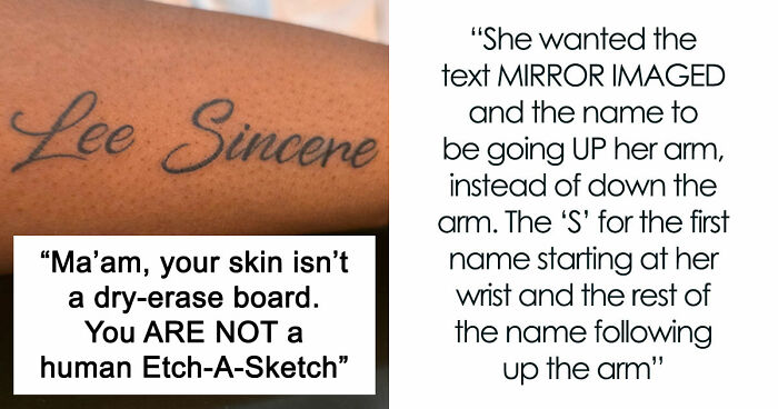 Woman Claims Tattoo Artist Ruined Her Ink, But The Reason Why Leaves The Whole Shop Stunned