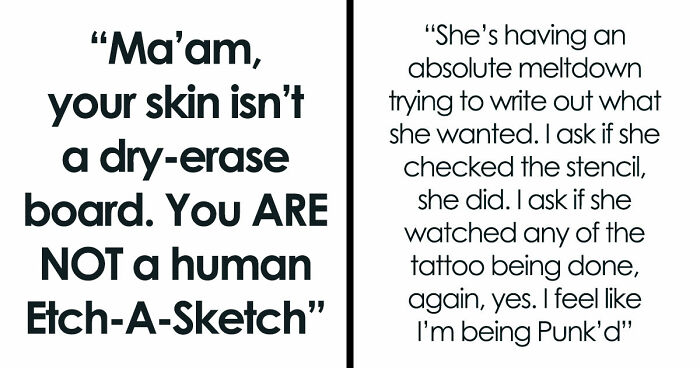 Woman Claims Tattoo Artist Ruined Her Ink, But The Reason Why Leaves The Whole Shop Stunned