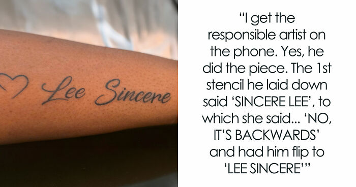 Woman Claims Tattoo Artist Ruined Her Ink, But The Reason Why Leaves The Whole Shop Stunned