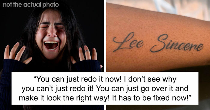 Woman Claims Tattoo Artist Ruined Her Ink, But The Reason Why Leaves The Whole Shop Stunned