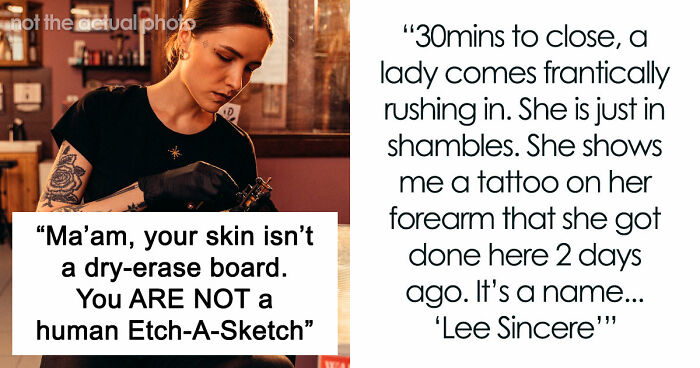 Woman Claims Tattoo Artist Ruined Her Ink, But The Reason Why Leaves The Whole Shop Stunned