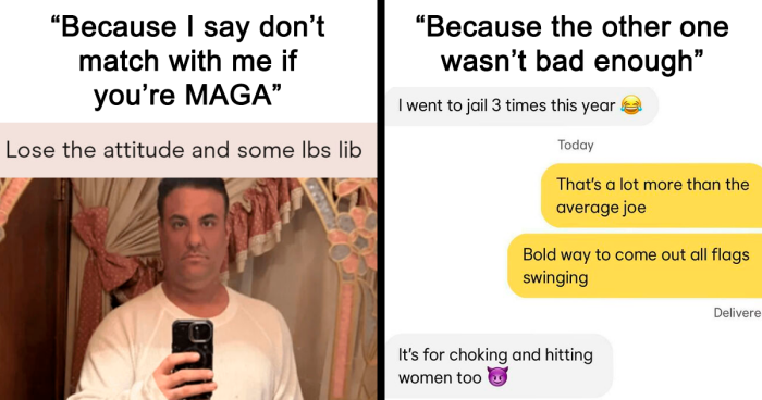 50 Screenshots From Dating Apps That Make You Question How They Still Exist
