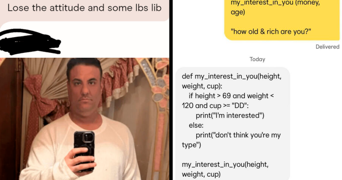 50 Screenshots From Dating Apps That Make You Question How They Still Exist