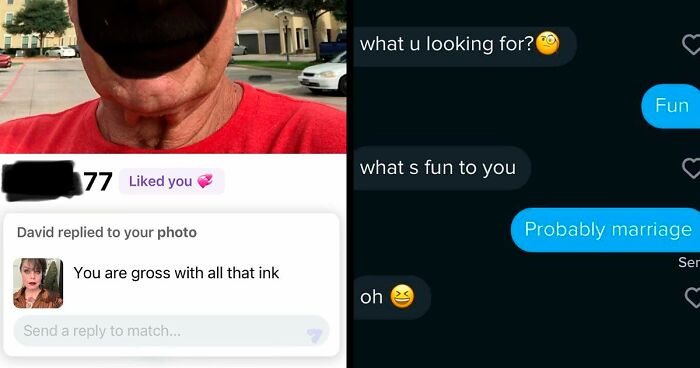 50 Screenshots From Dating Apps That Make You Question How They Still Exist