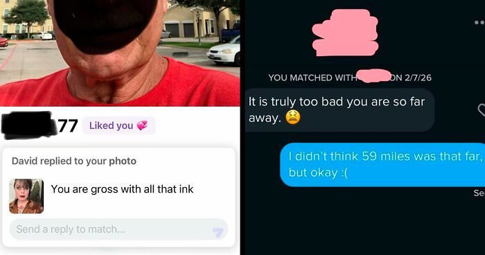 50 Screenshots From Dating Apps That Make You Question How They Still Exist