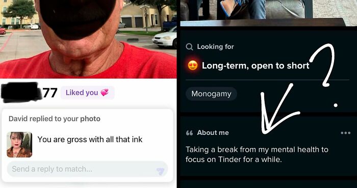50 Screenshots From Dating Apps That Make You Question How They Still Exist