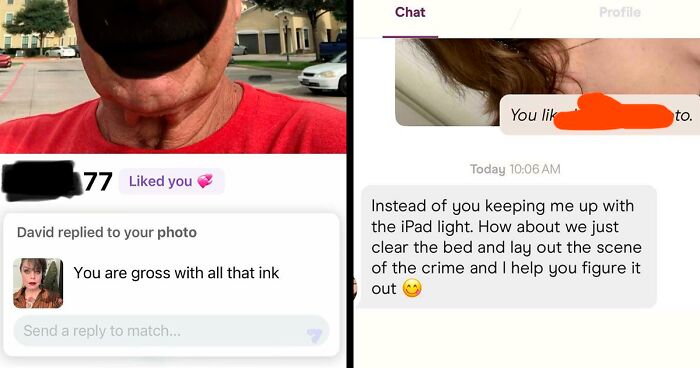 50 Screenshots From Dating Apps That Make You Question How They Still Exist