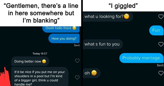 50 Screenshots From Dating Apps That Make You Question How They Still Exist