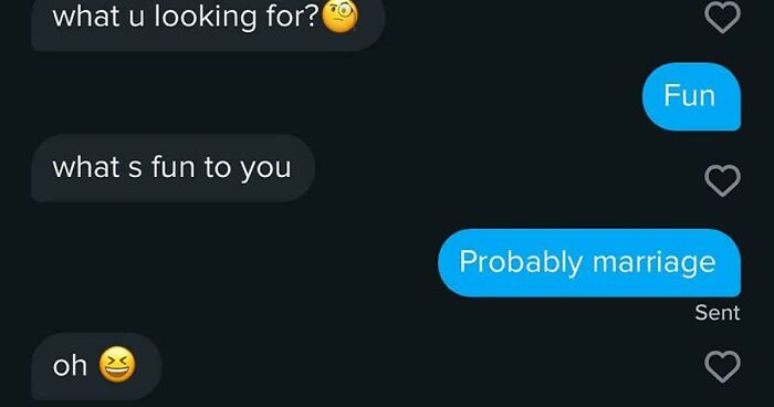 50 Screenshots From Dating Apps That Make You Question How They Still Exist