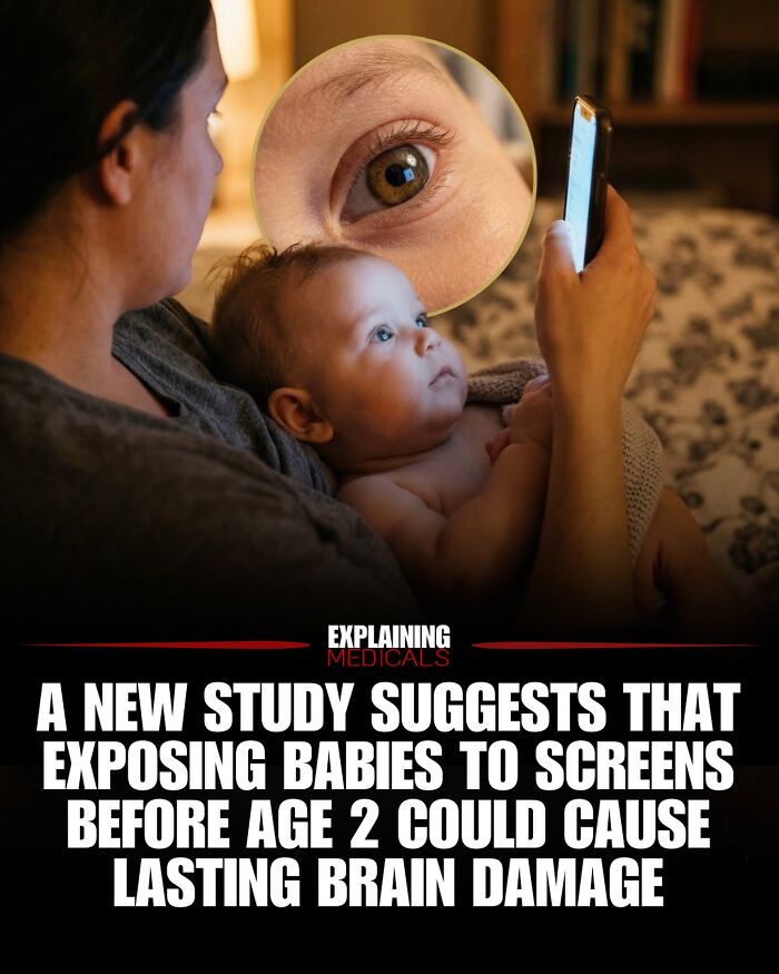 Study suggests exposing babies to screens before age two can cause lasting brain damage.