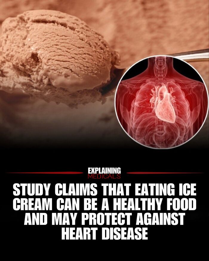 Study suggests eating ice cream may protect against heart disease