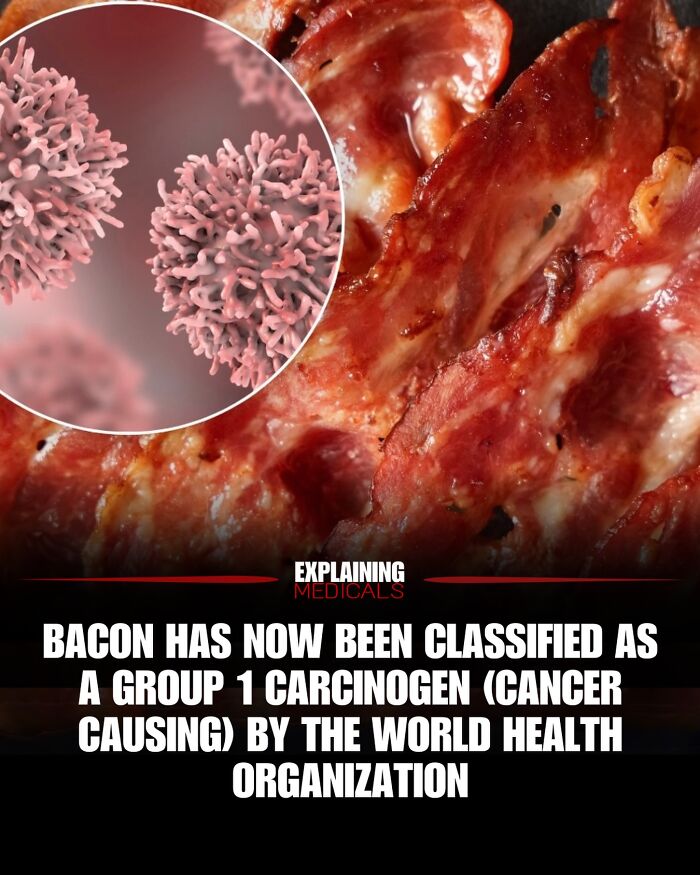 Bacon classified as group 1 carcinogen by World Health Organization