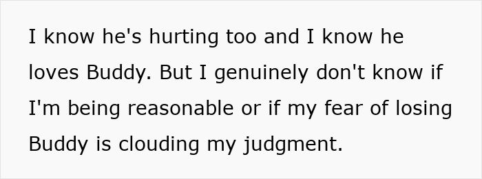 Text about emotional conflict over losing shared dog after breakup Text about emotional conflict over losing shared dog after breakup