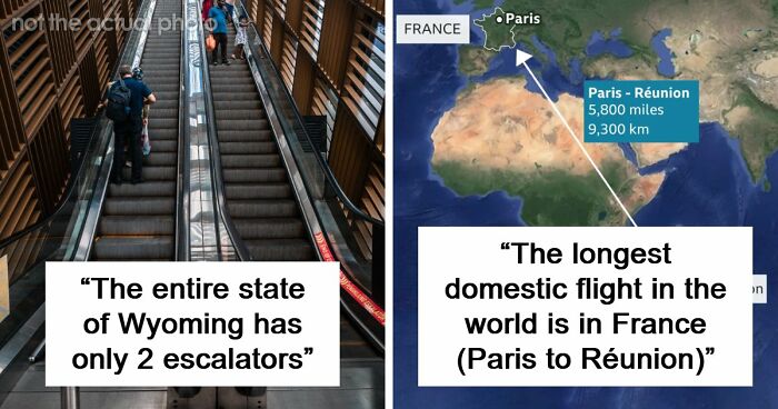 “Wyoming Only Has 2 Escalators”: 52 Facts That Are Somehow True, Despite How Crazy They Sound