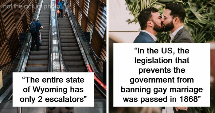 “Wyoming Only Has 2 Escalators”: 52 Facts That Are Somehow True, Despite How Crazy They Sound