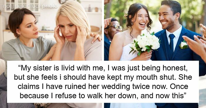 “AITA For Telling My Family The Real Reason My Mother And I Are Not Attending My Sister’s Wedding?”