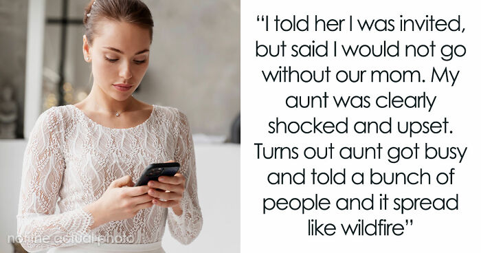 “AITA For Telling My Family The Real Reason My Mother And I Are Not Attending My Sister’s Wedding?”