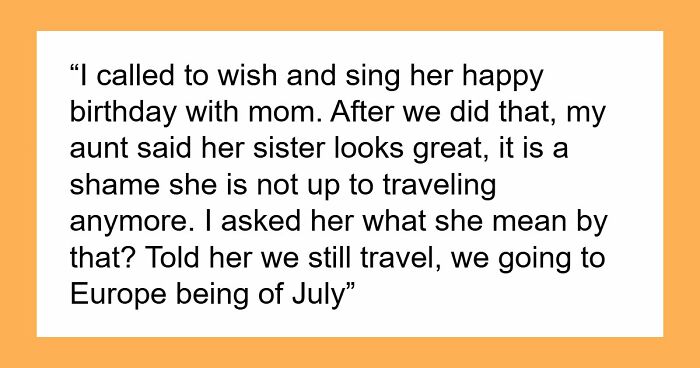 “AITA For Telling My Family The Real Reason My Mother And I Are Not Attending My Sister’s Wedding?”