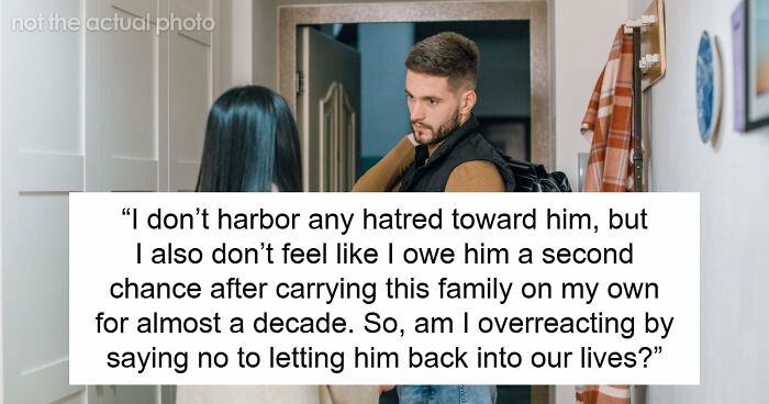 Dad Ghosts Wife And 3 Kids For Nearly A Decade, Comes Back Expecting A Reunion Instead Of Reality