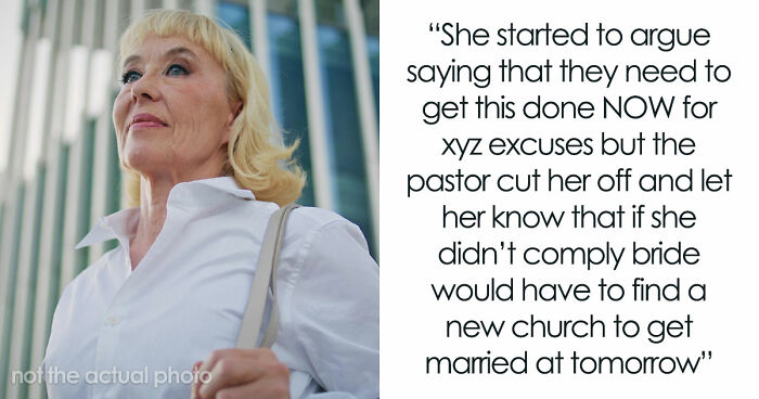 Woman Crashes Memorial Service To Decorate For Wedding, Has A Meltdown When Pastor Shuts Her Down